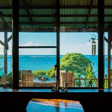 Sunset Beach House Onna Exterior photo